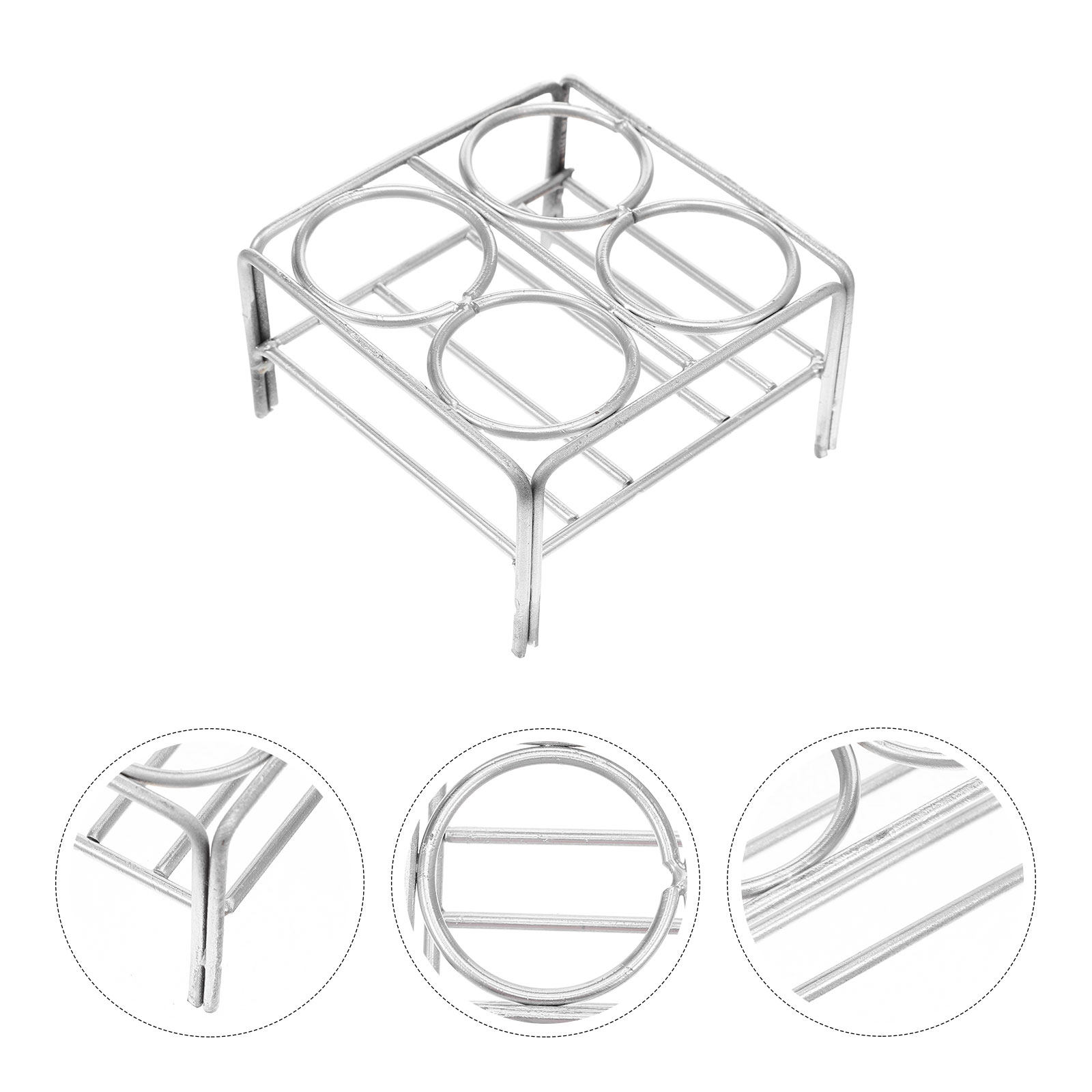 Lab Equipment - Soporte de acero para crisoles de