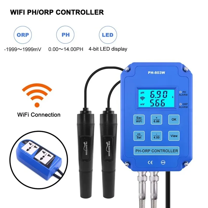Controlador digital de pH, med - Ph Meter Digital Water Tester reseña y precio