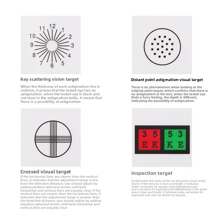 Tabla de Optometría LED para P - Test Instruments reseña y precio
