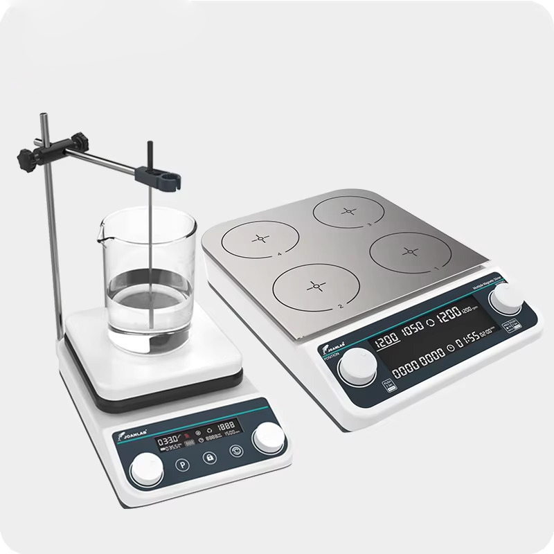 Agitador magnético múltiple in - Lab Magnetic Stirrer Hot Plate reseña y precio