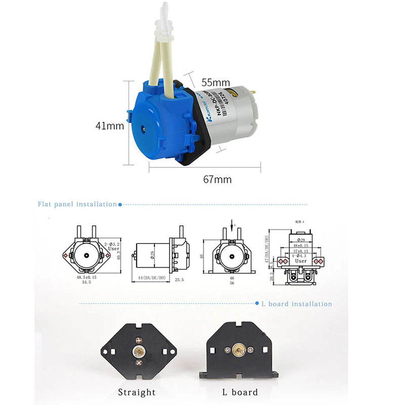Bomba Peristáltica Pequeña DC  - Mini Peristaltic Pump 12V reseña y precio