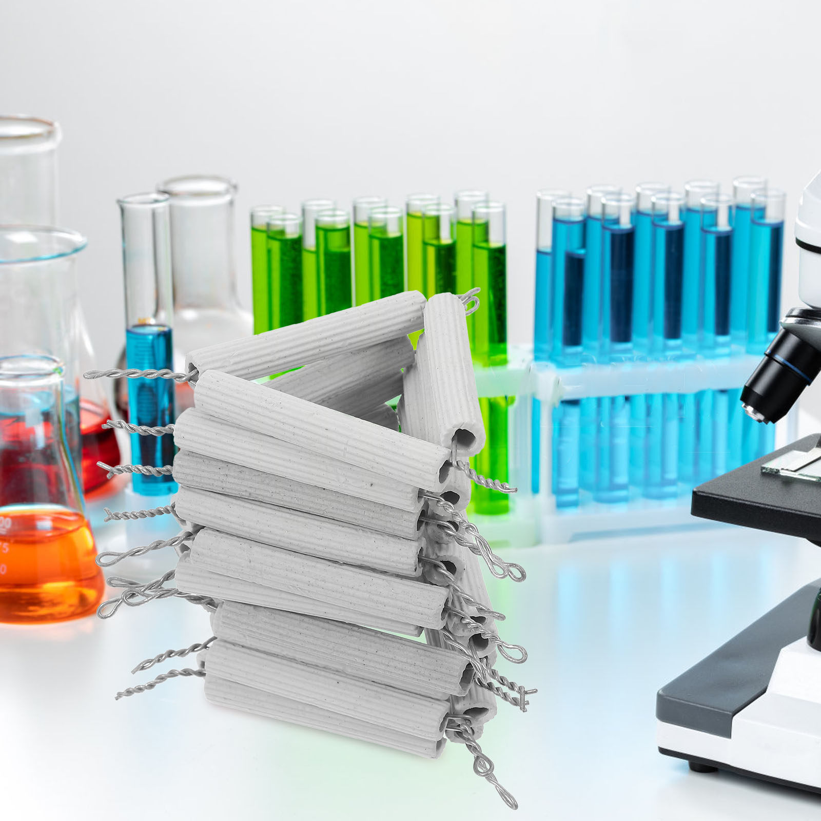 10 unidades de soporte triangu - Lab Equipment reseña y precio